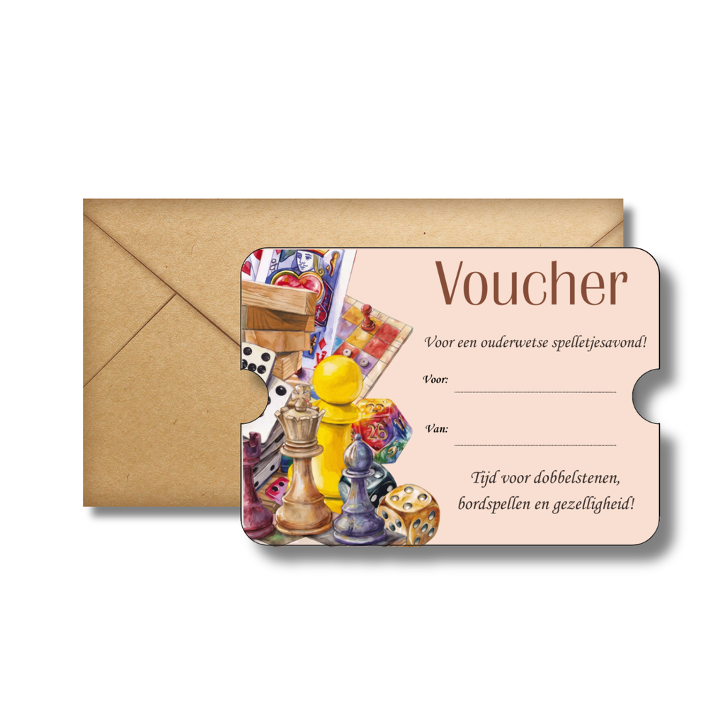 Spelletjesavond voucher