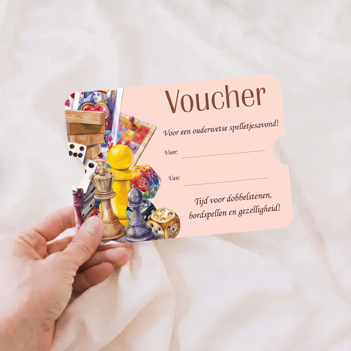 Spelletjesavond voucher