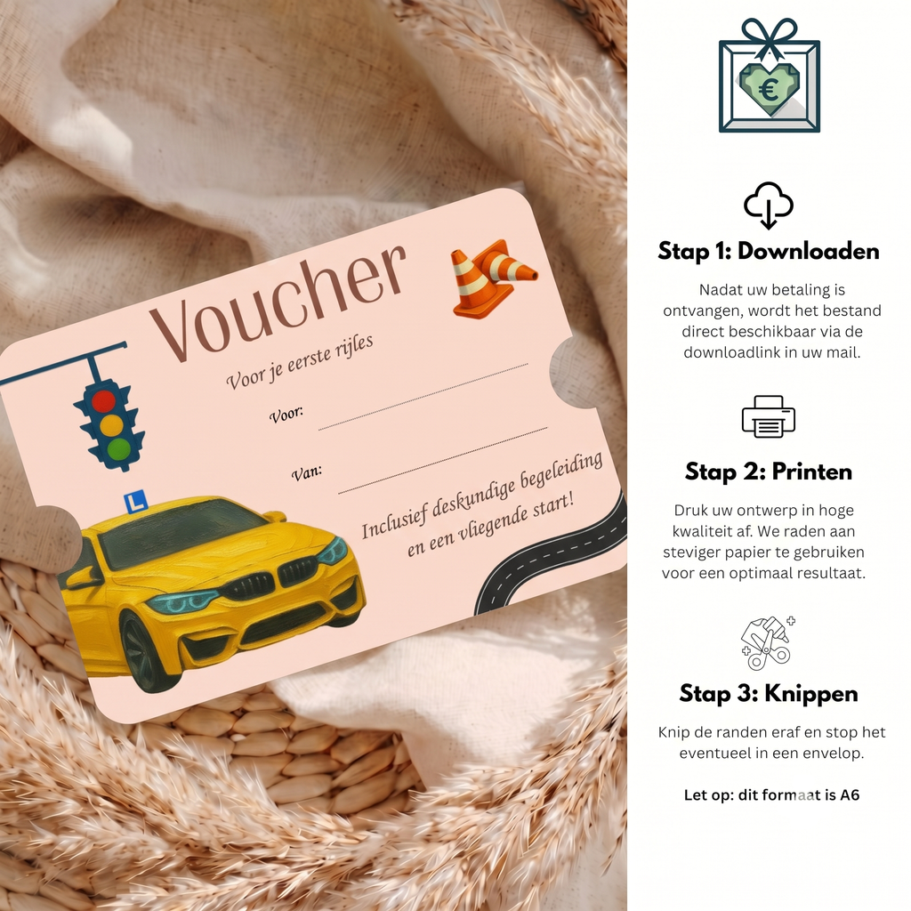 Eerste rijles voucher