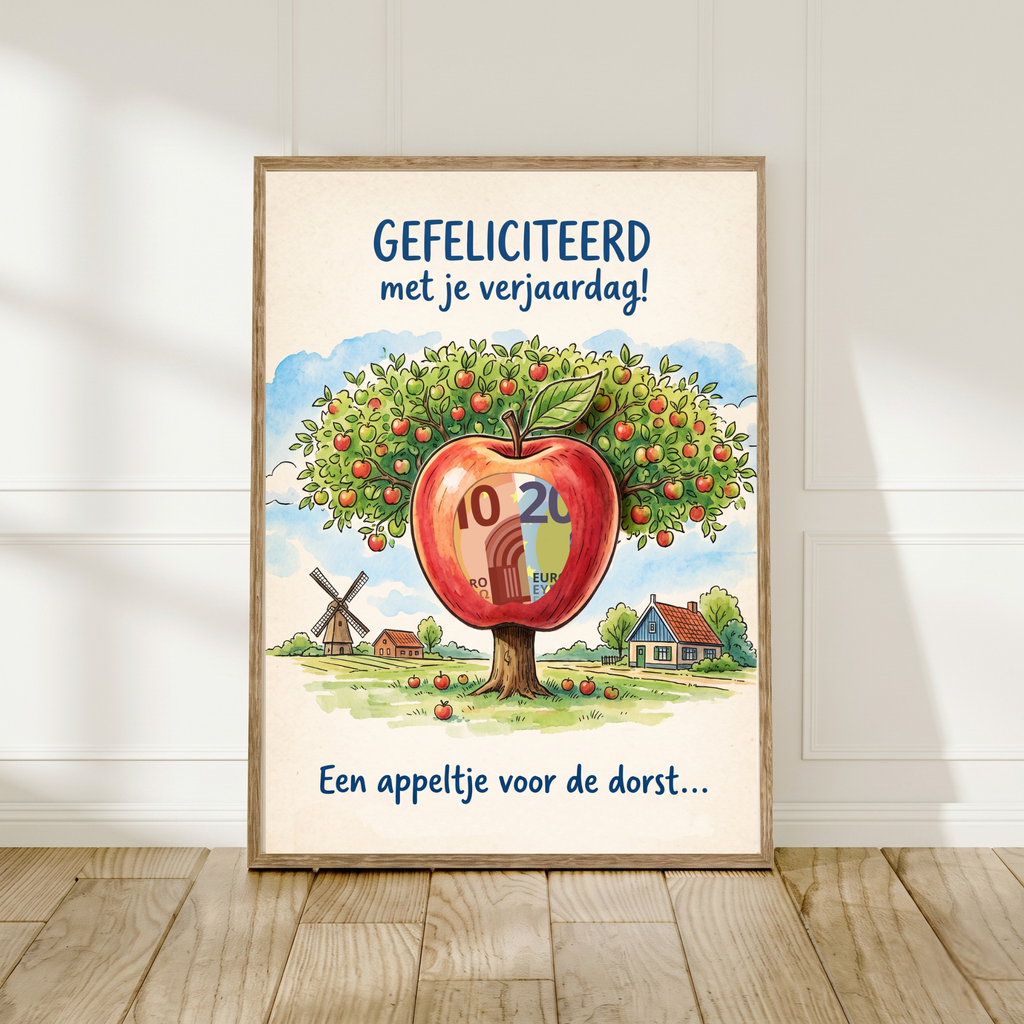 Appeltje voor de dorst