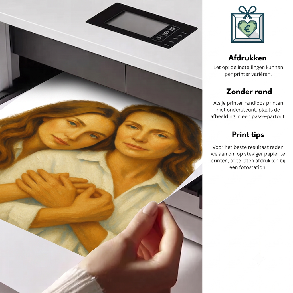 Gepersonaliseerd Fotocadeau In Verf