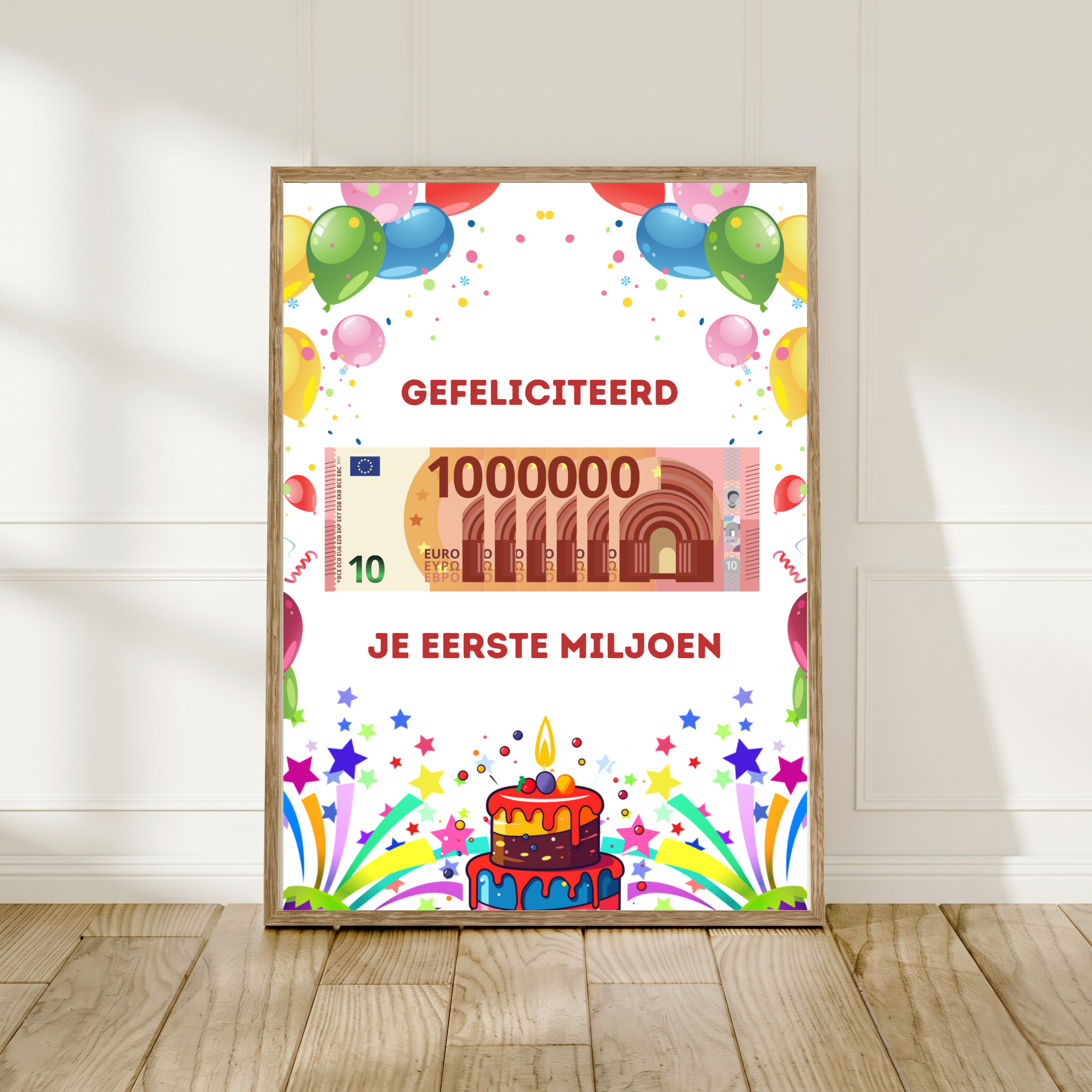 Gefeliciteerd met je eerste miljoen